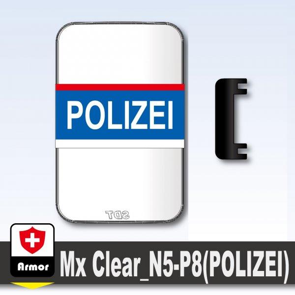 Minifig Cat Riot Shield N5 "Polizei"